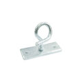 Supply wall mounted clamp FTTH C type galvanized steel hook for drop cable